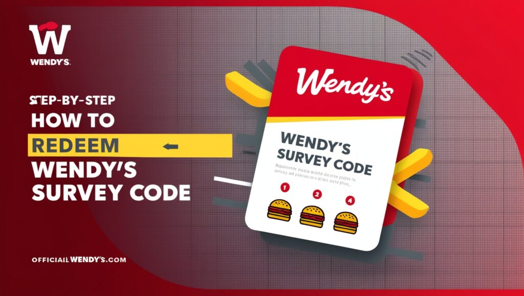 How to redeem Wendy's survey code